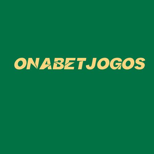 Logo da ONABETJOGOS